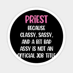 Priest, Female Priest Magnet